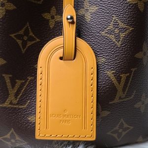 LOUIS VUITTON SMALL YELLOW SAFFRON LUGGAGE